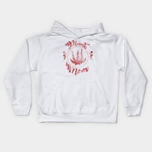 Plant Mom - Red Kids Hoodie